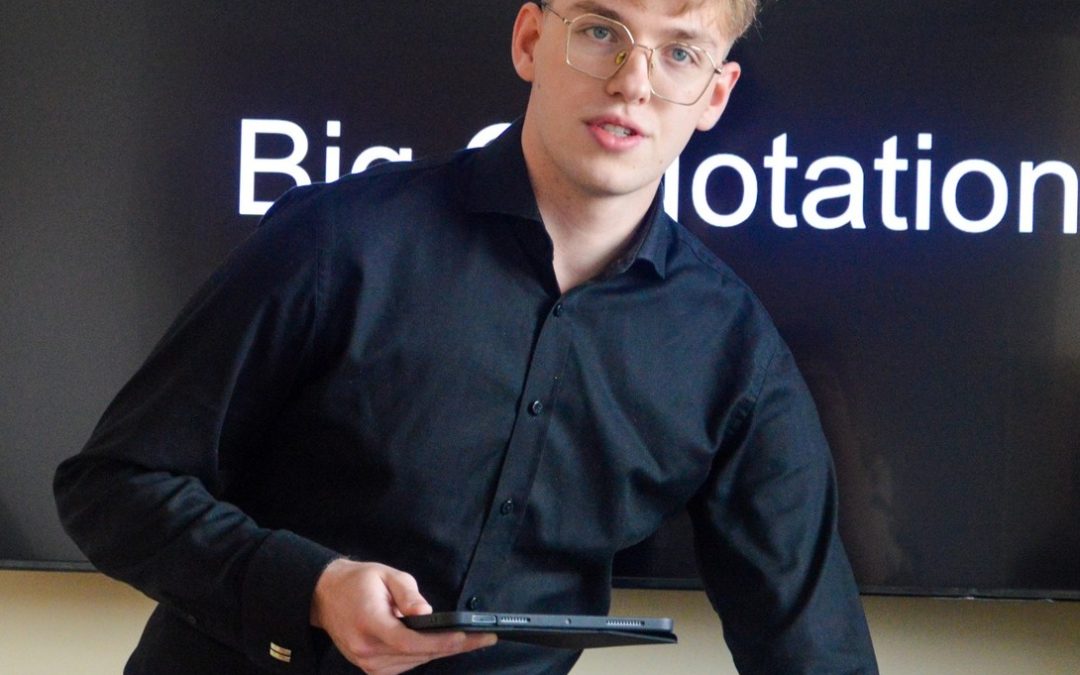 Hubert Jarosz – Absolwent Sobieskiego i Student ETH Zurich