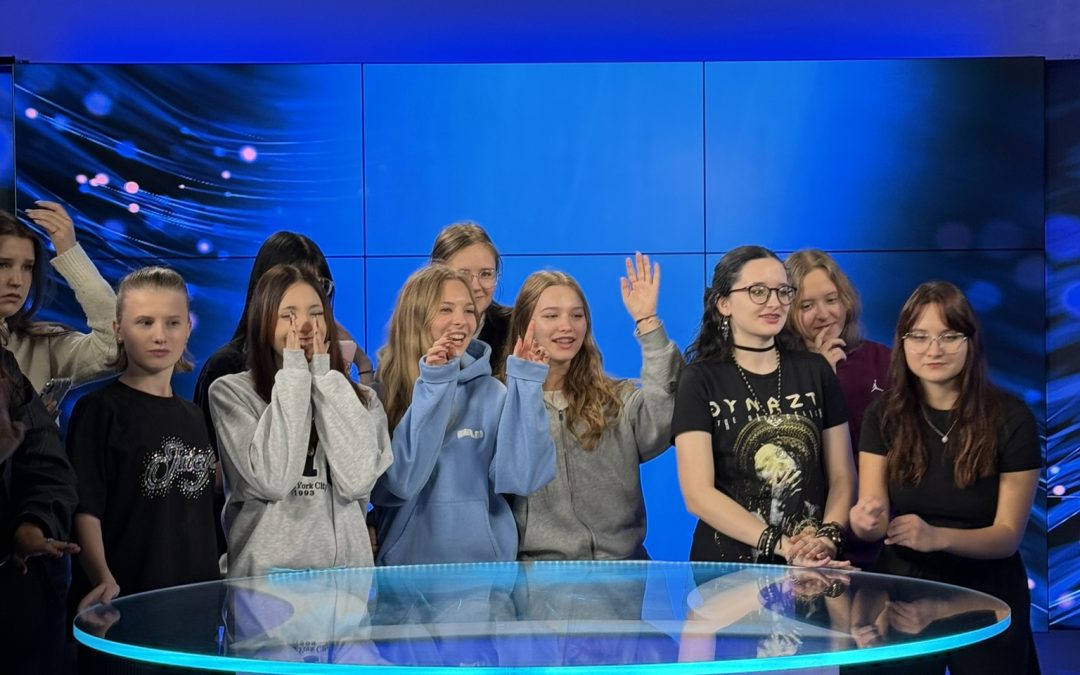 Telewizja od kuchni – uczniowie z profilu medialnego w TVP Lublin