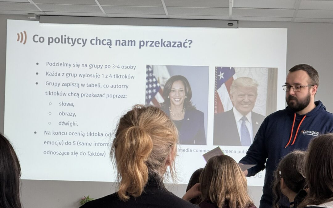 Świadome decydowanie Co mówią do nas (polityczne) reklamy? Warsztaty dla humanistów