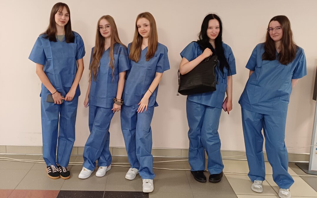 Wizyta uczniów w Uniwersyteckim Szpitalu Klinicznym w Lublinie