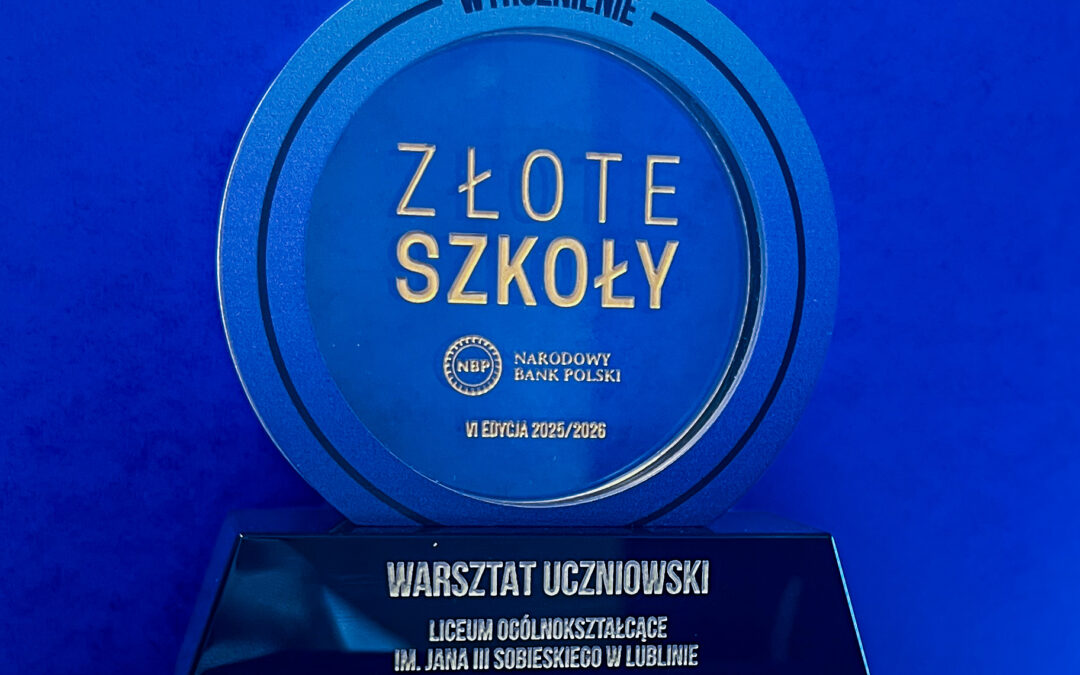 Sobieski Złotą Szkołą NBP!